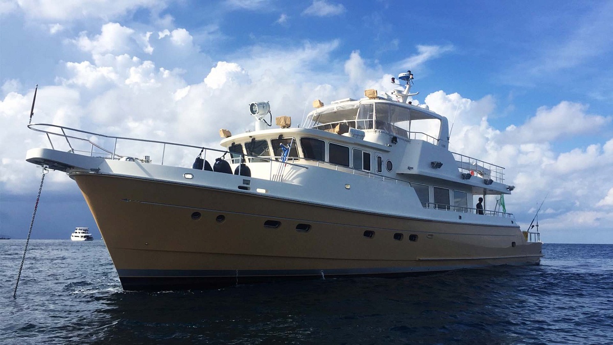 Аренда траулерной яхты Selene 80 Ocean Explorer на Пхукете, морская рыбалка